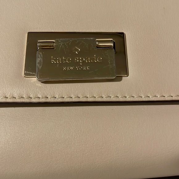 Kate Spade Laurel Magnolia Park Cream Satchel Crossbody Detachable Strap - Picture 16 of 16